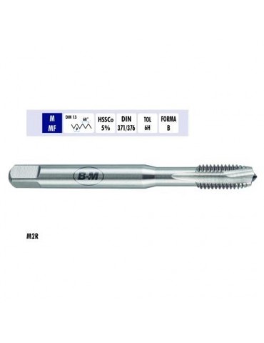 MACHO DIN371 F/B HSS-E M8X1,25