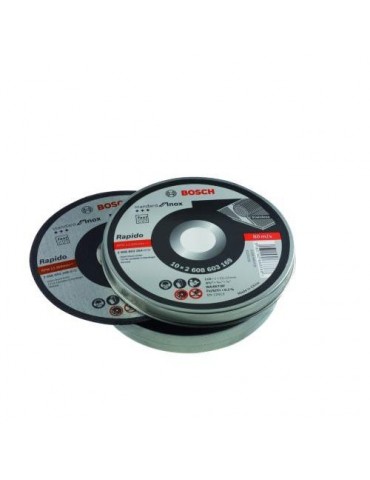 LATA DISCOS CORTE STANDARD FOR INOX 115 X 1 MM.