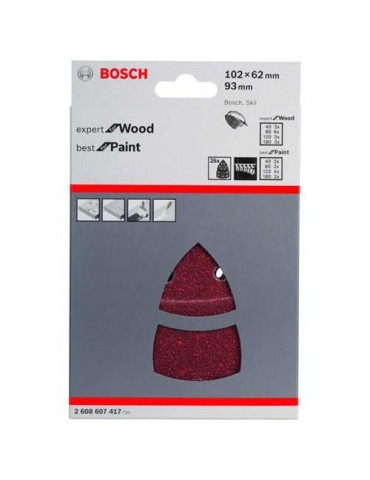 ESTUCHE 25 LIJAS C470 Y C430. 102X62, 93, GR 2X40/