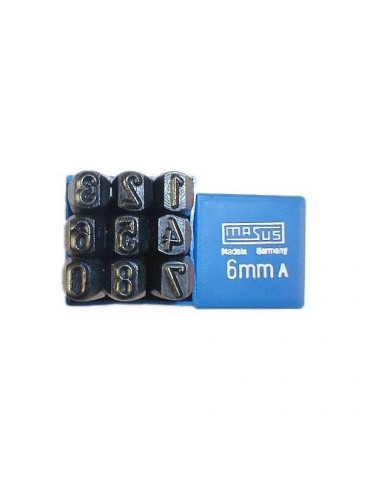 NUMERACION GOLPE 10 MM. 57-029