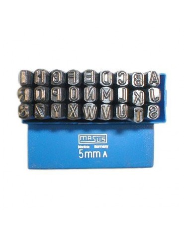 ABECEDARIO GOLPE 5 MM. 57-044