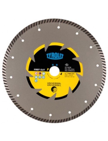 DISCO USO GENERAL STANDAR 230X2.4X22