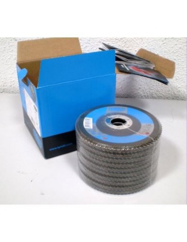 DISCO LAMINAS ACERO/INOX 125X22.2 27A GR ZA40-B
