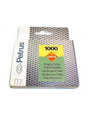 CAJA 1000 UNIDADES GRAPAS 320/12 77518