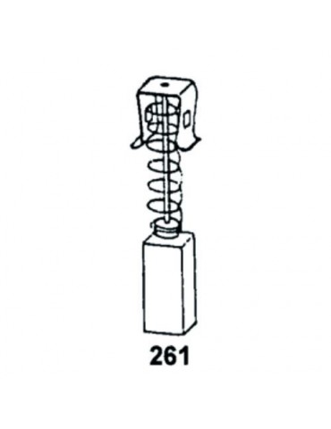 JUEGO ESCOBILLAS PVC MAKITA CB-419 0861J