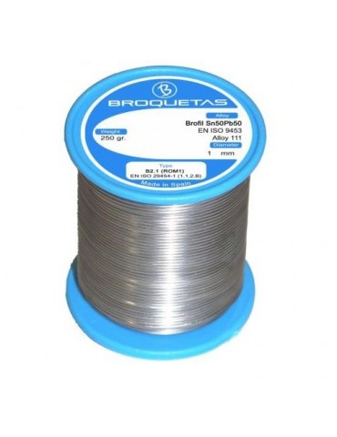 HILO SOLDAR BROFIL 50SN/50PB Ø1MM.250GR.C/FLUX