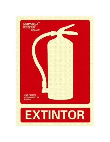 CARTEL PVC 21X30 EXTINTOR