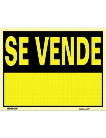 CARTEL PVC 40X30 SE VENDE