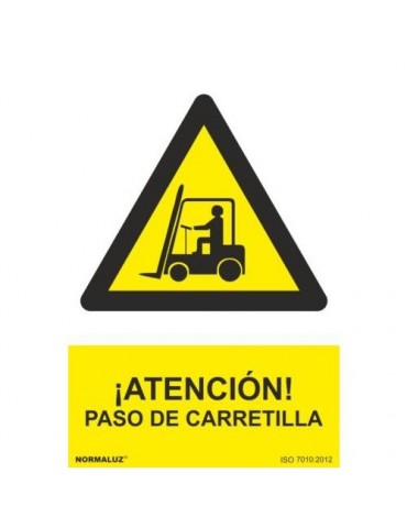 SEÑAL PASO CARRETILLA