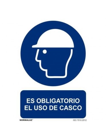 SEÑAL USO OBLIGATORIO CASCO