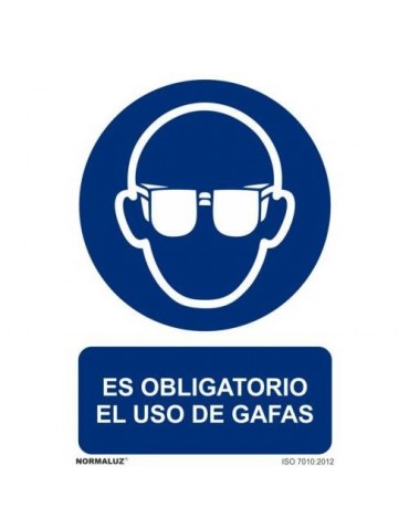 SEÑAL USO OBLIGATORIO GAFAS