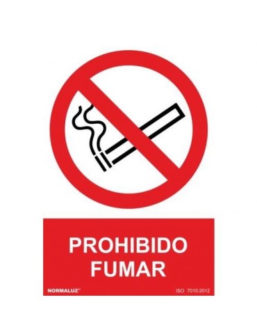 SEÑAL PROHIBIDO FUMAR