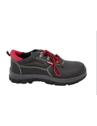 ZAPATO PIEL CON PUNTERA S3 72301-48 +PLANTILLA
