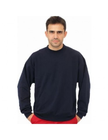 SUDADERA CUELLO REDONDO MARINO SUD800AM-S