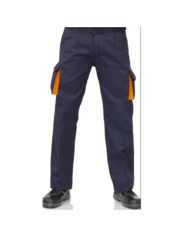 PANTALON ALGODON CARGO MARINO 40 PRGA36AM
