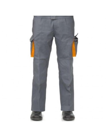 PANTALON ALGODON CARGO GRIS 38 PRGA36GR