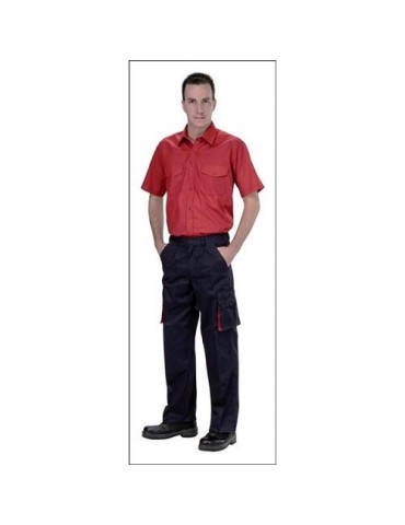 PANTALON REFORZADO CARGO AZUL TALLA 40