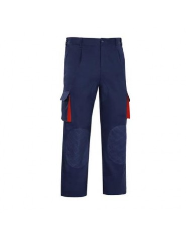 PANTALON REFORZADO CARGO AZUL T-64