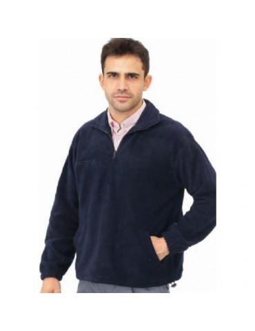 FORRO POLAR MEDIA CREMALLERA L