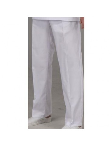 PANTALON GOMA/CREMALLERA BLANCO PSU92- 8